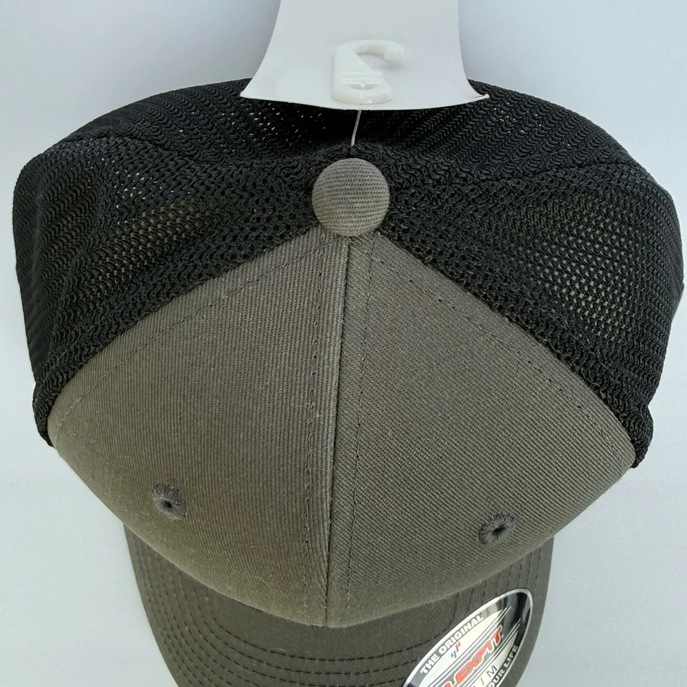 NWT-Columbia PHG black/gray mesh hat - Picture 2 of 8